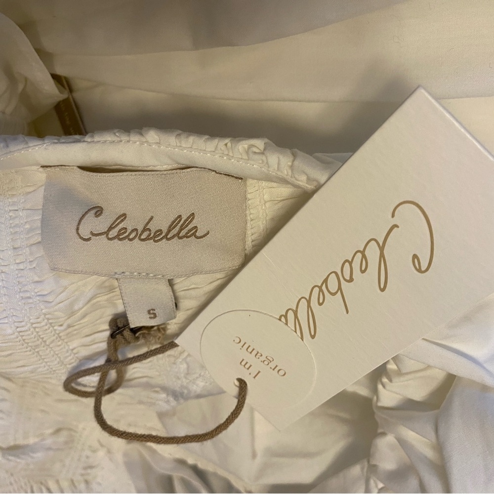 NWT Small White Cleobella Mini dress - Picture 7 of 7